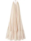 PINKO pleated maxi dress - Neutrals