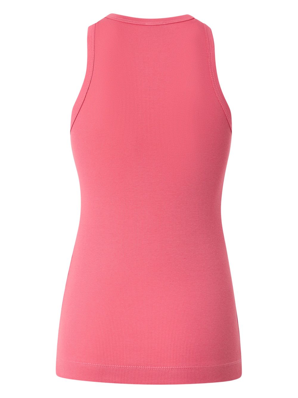 PINKO logo-embroidered tank top - Roze