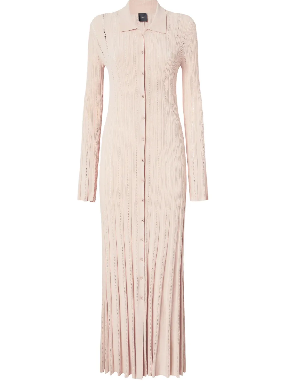 PINKO Geperforeerde jurk Beige