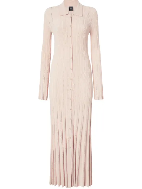 PINKO vestido con perforaciones