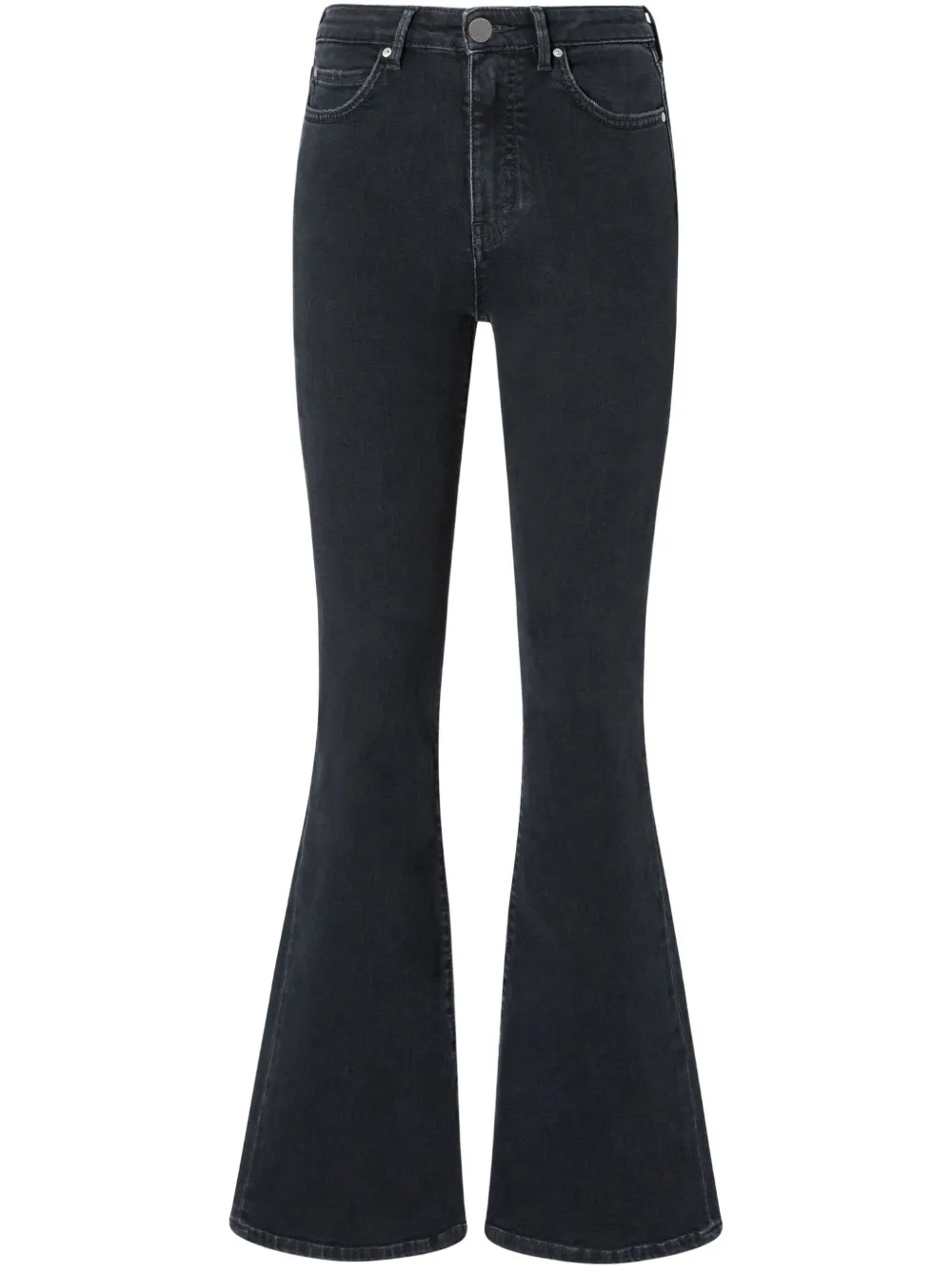 PINKO Jeans met logopatch Zwart