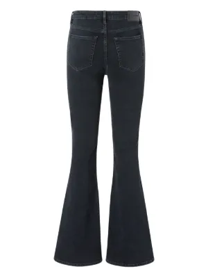 スカート PINKO SS25 IL CAIRO GONNA DENIM EASY (104628 A2EAPJE) Pinko - Il Cairo Long Black Denim Skirt with Slit