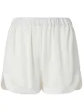 PINKO elasticated-waistband shorts - White