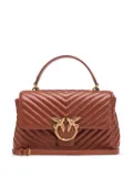 PINKO Love Lady tote bag - L84Q ARAB-ANTIQUE GOLD