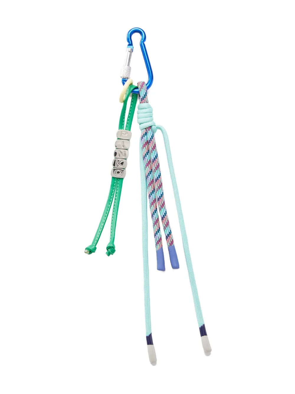 PINKO Sleutelhanger met logo Blauw