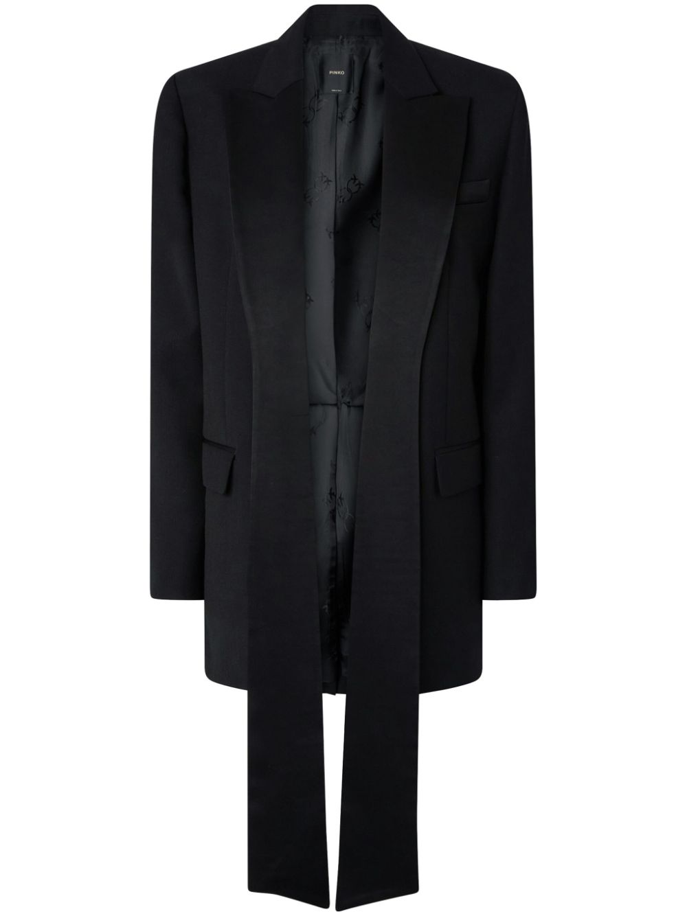 PINKO sash blazer - Black