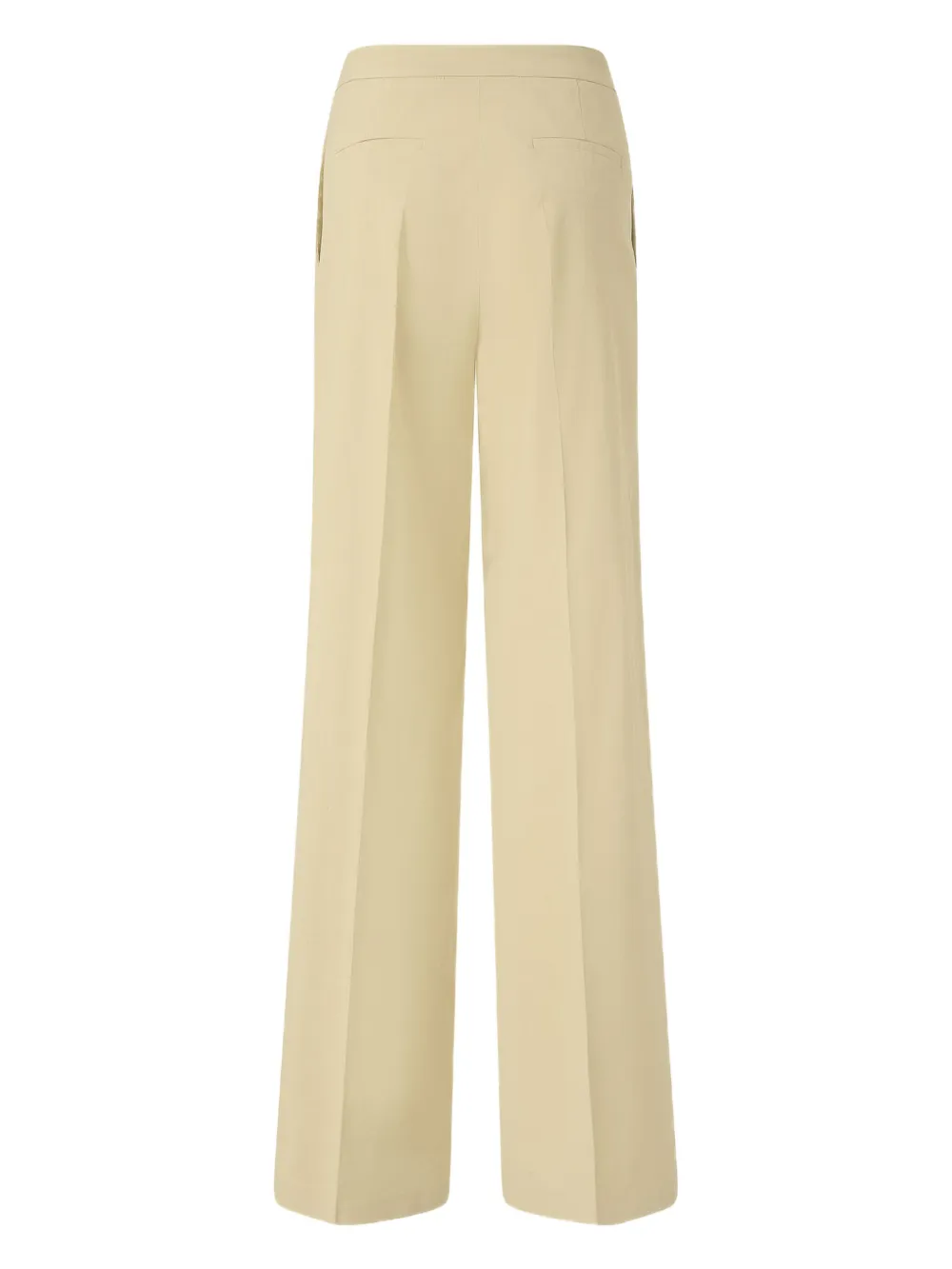 PINKO creased tailored trousers - Geel