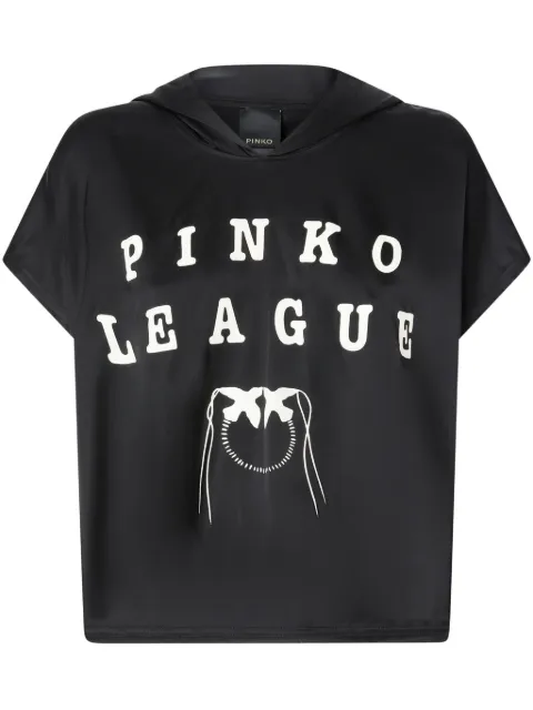 PINKO logo-print T-shirt
