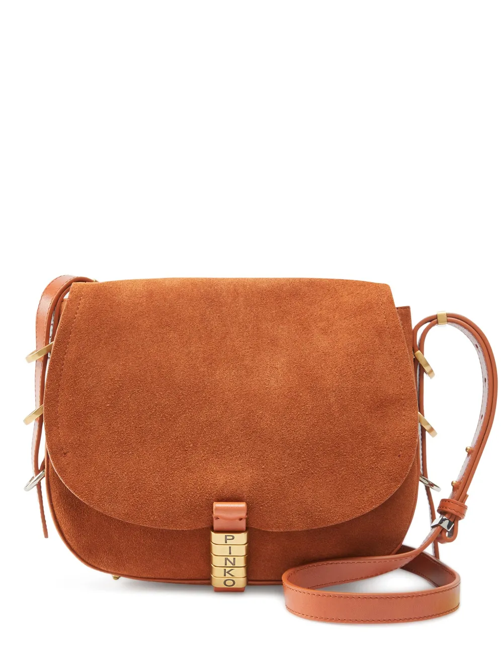 Pinko Suede Shoulder Bag