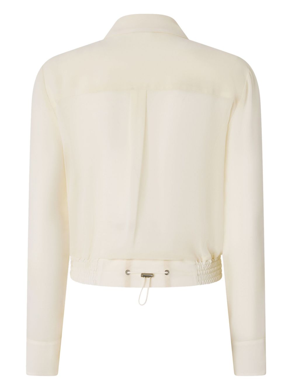 PINKO Cropped shirtjack - Wit