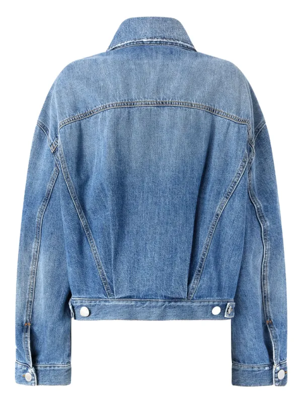アウターその他 PINKO Women Outer 104644 A2E1 PJF BLUE PINKO Denim Jacket | Blue | FARFETCH