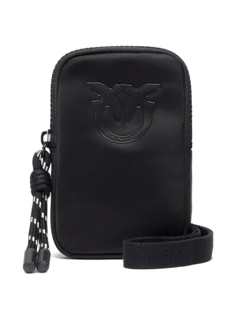 PINKO logo-embossed phone case