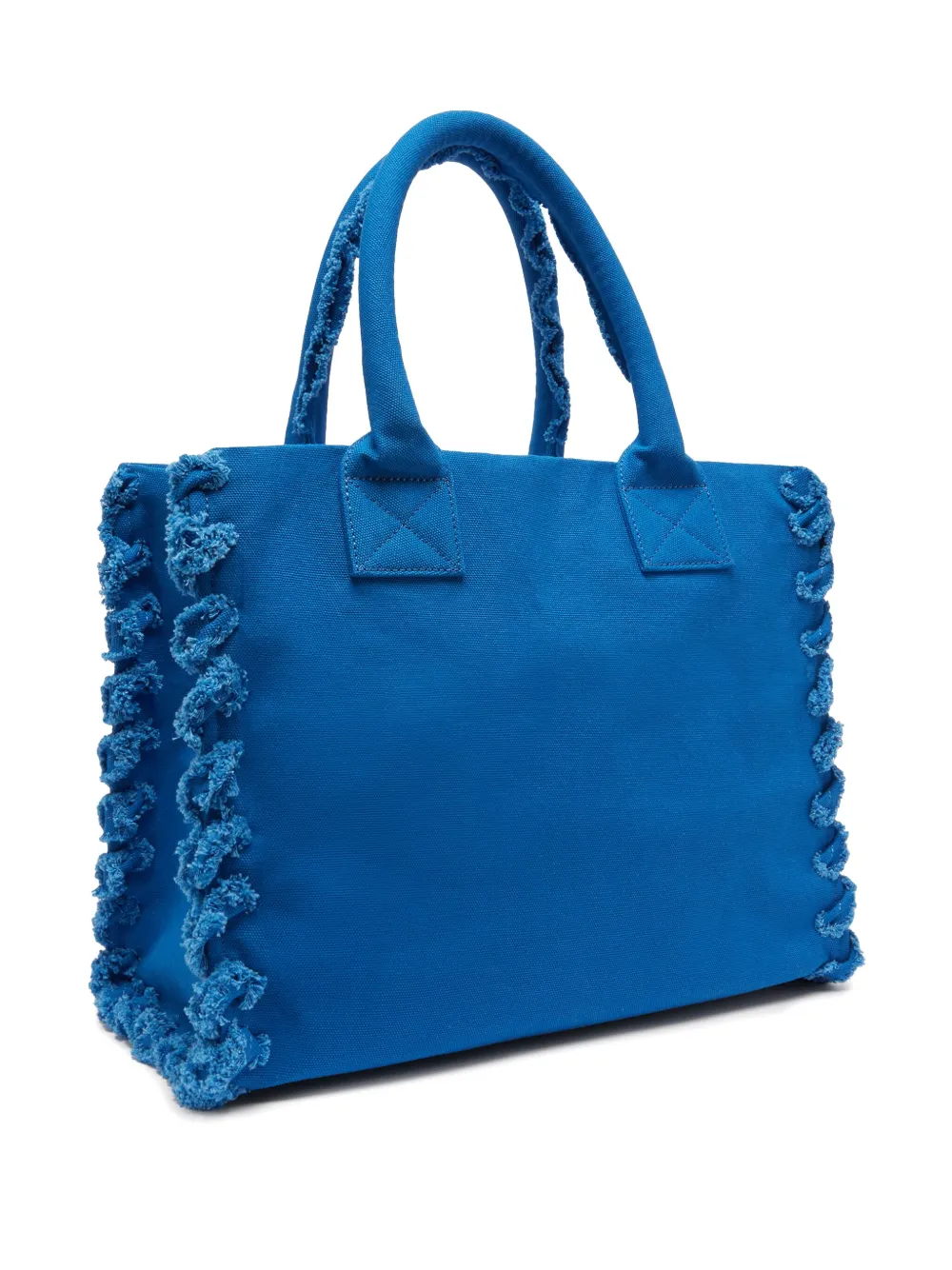 PINKO Strandtas met geborduurd logo - Blauw