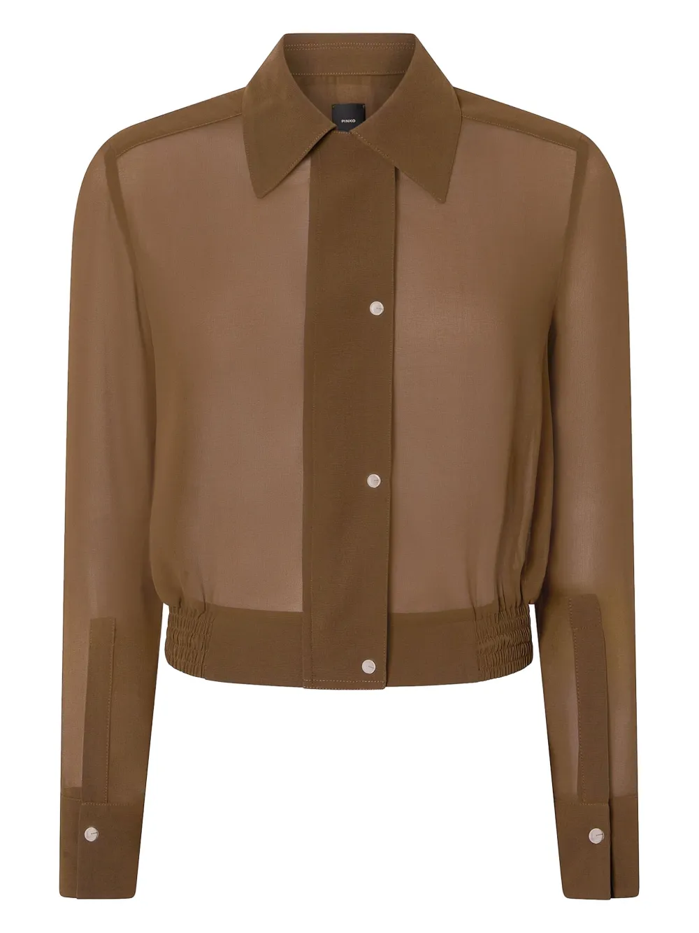 PINKO Cropped shirtjack Bruin