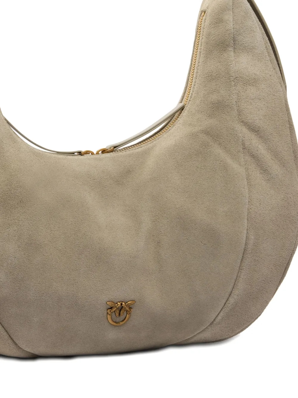 PINKO Grote schoudertas Beige