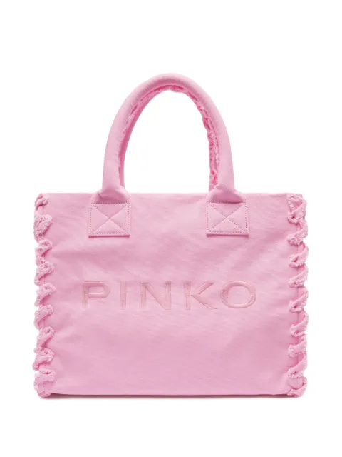 PINKO logo tote bag