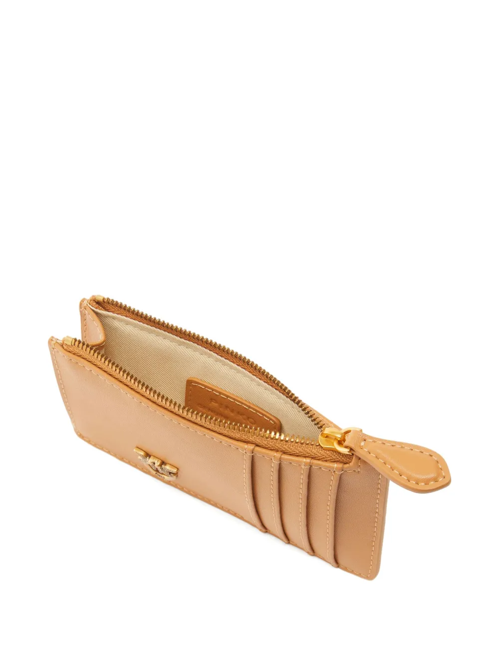 PINKO Gewatteerde pasjeshouder Beige