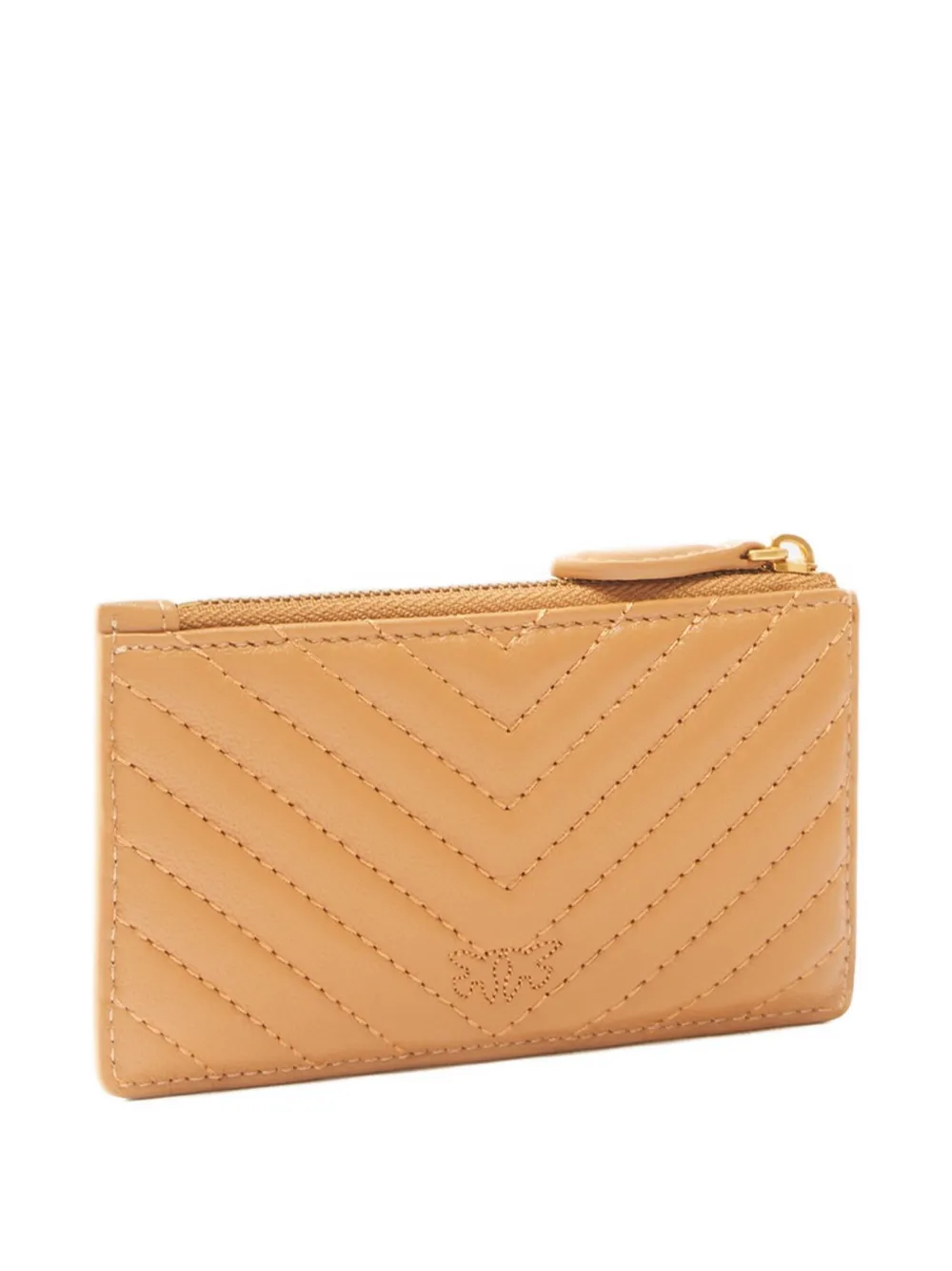 PINKO Gewatteerde pasjeshouder Beige