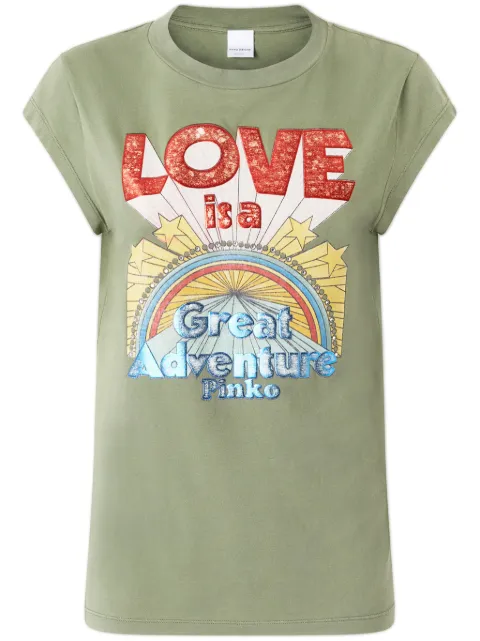 PINKO printed T-shirt