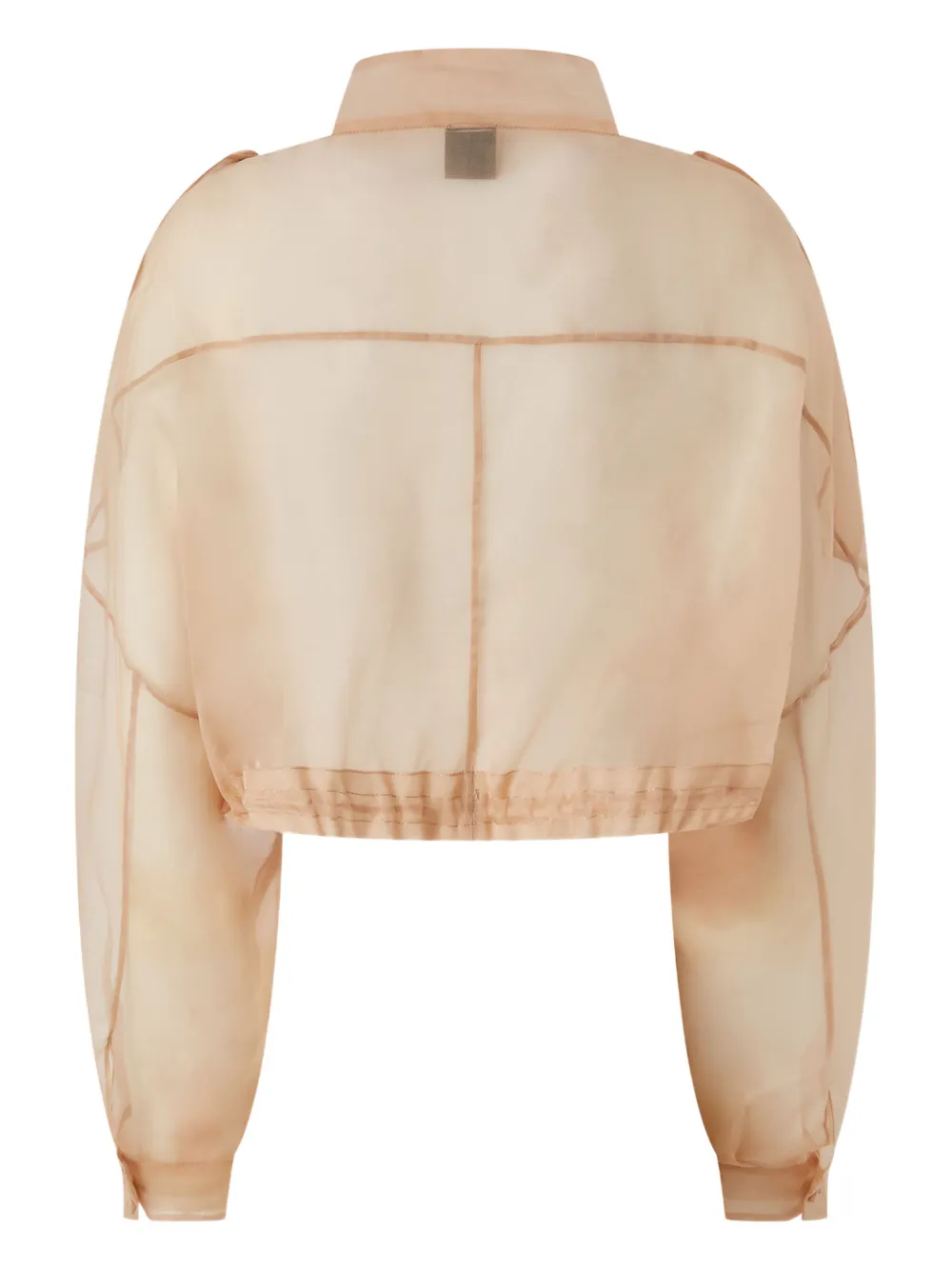 PINKO Doorzichtig jack - Beige