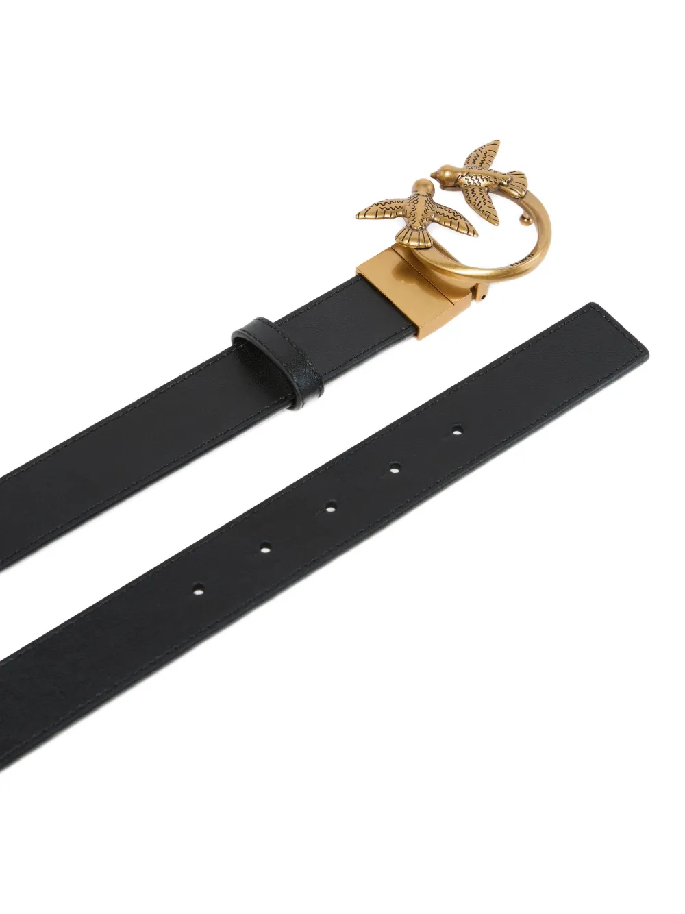 PINKO Leren riem - Zwart