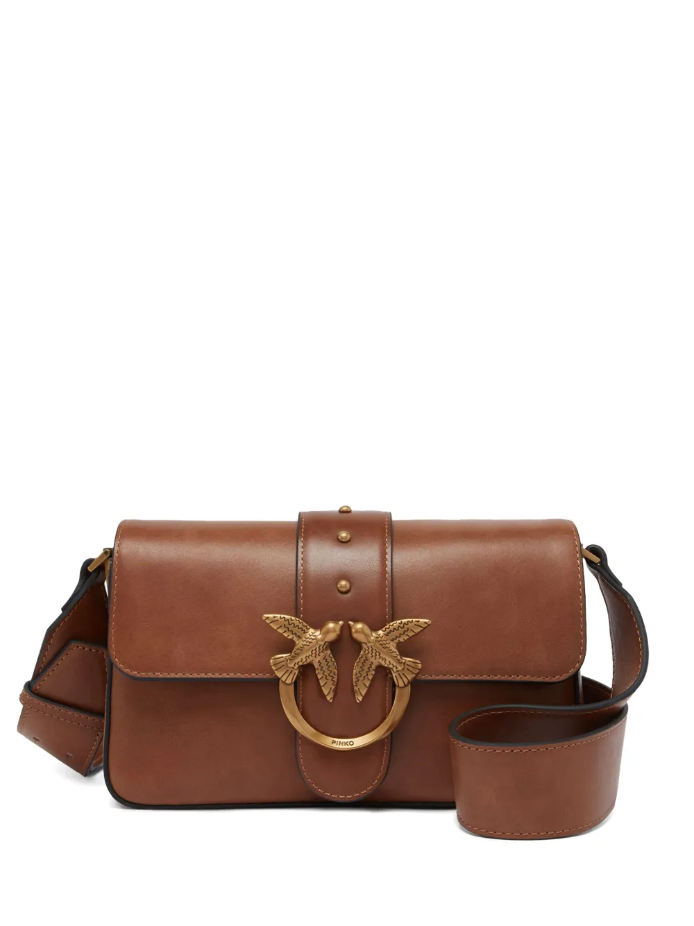 PINKO Love One crossbodytas Bruin