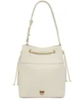 PINKO Forever bucket bag - White