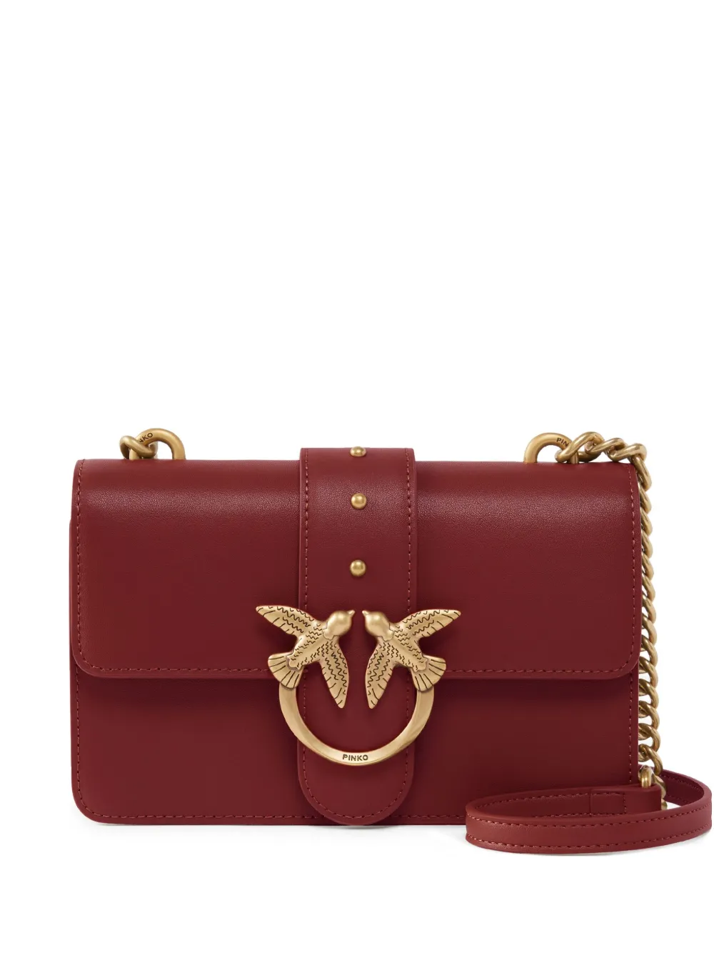 PINKO Love Birds ショルダーバッグ - レッド PINKO Love Birds ショルダーバッグ - レッド
