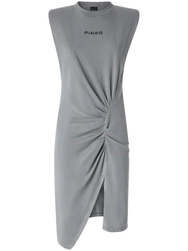 ワンピース PINKO Woman Dress Grey 105146A2LO I12 Pinko 105146 Woman Grey Dresses - Zuklat