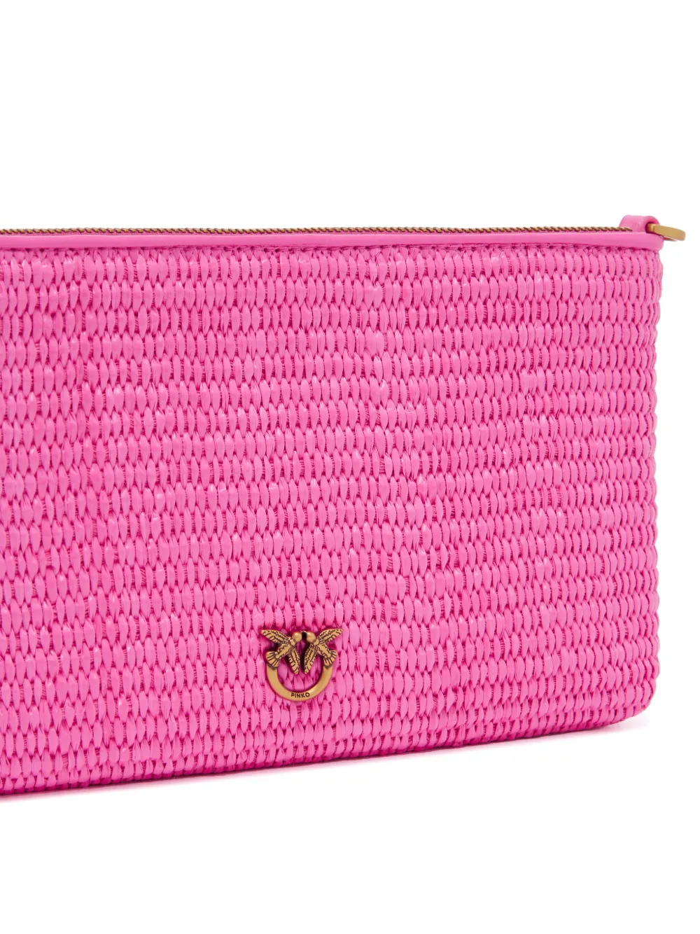 PINKO Love Birds clutch Roze