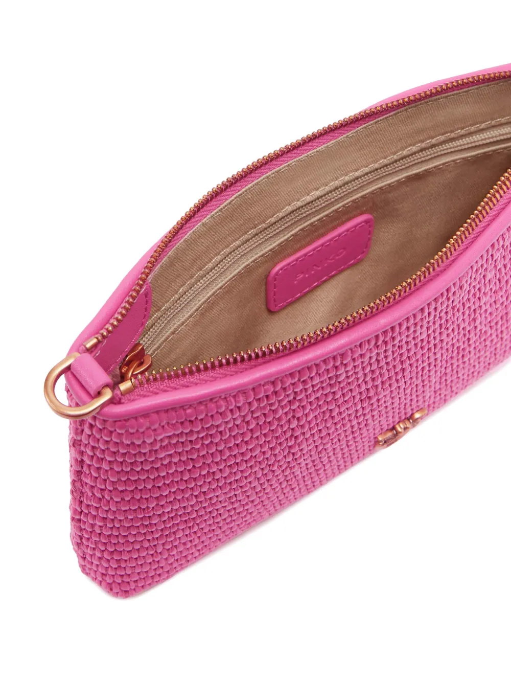 PINKO Love Birds clutch Roze