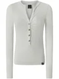 PINKO gathered detailing top - Grey