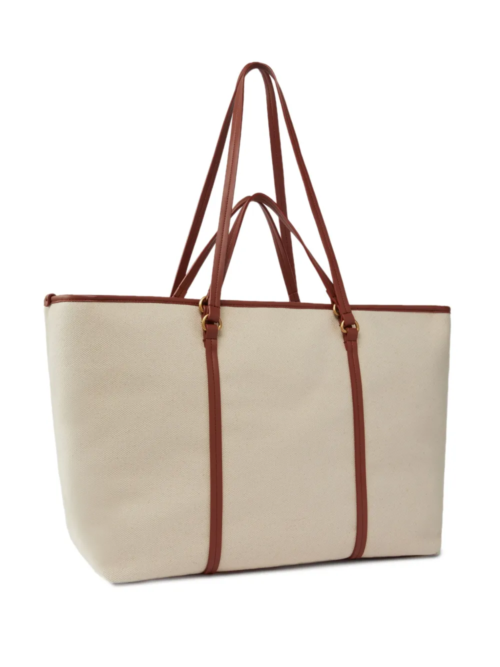 PINKO Love Birds shopper - Beige