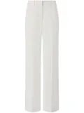 PINKO creased palazzo pants - White