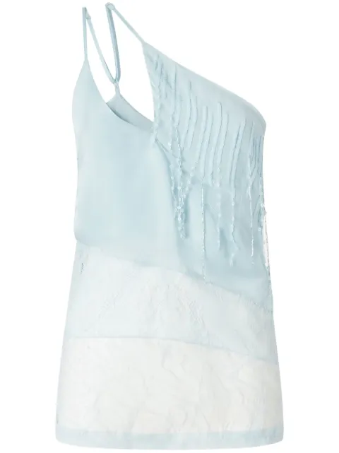 PINKO blusa bordada con lentejuelas
