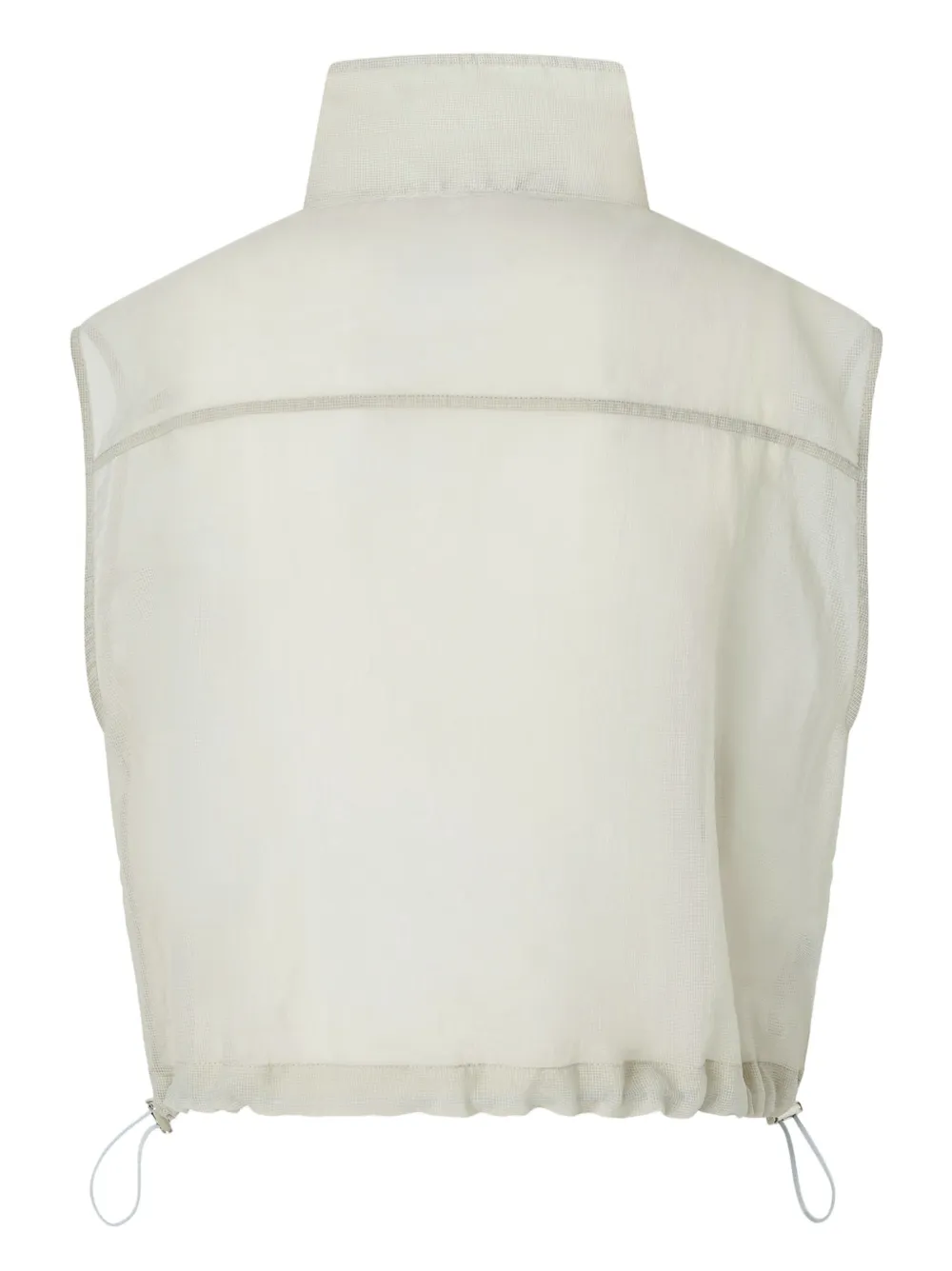 PINKO CROPPED GILET