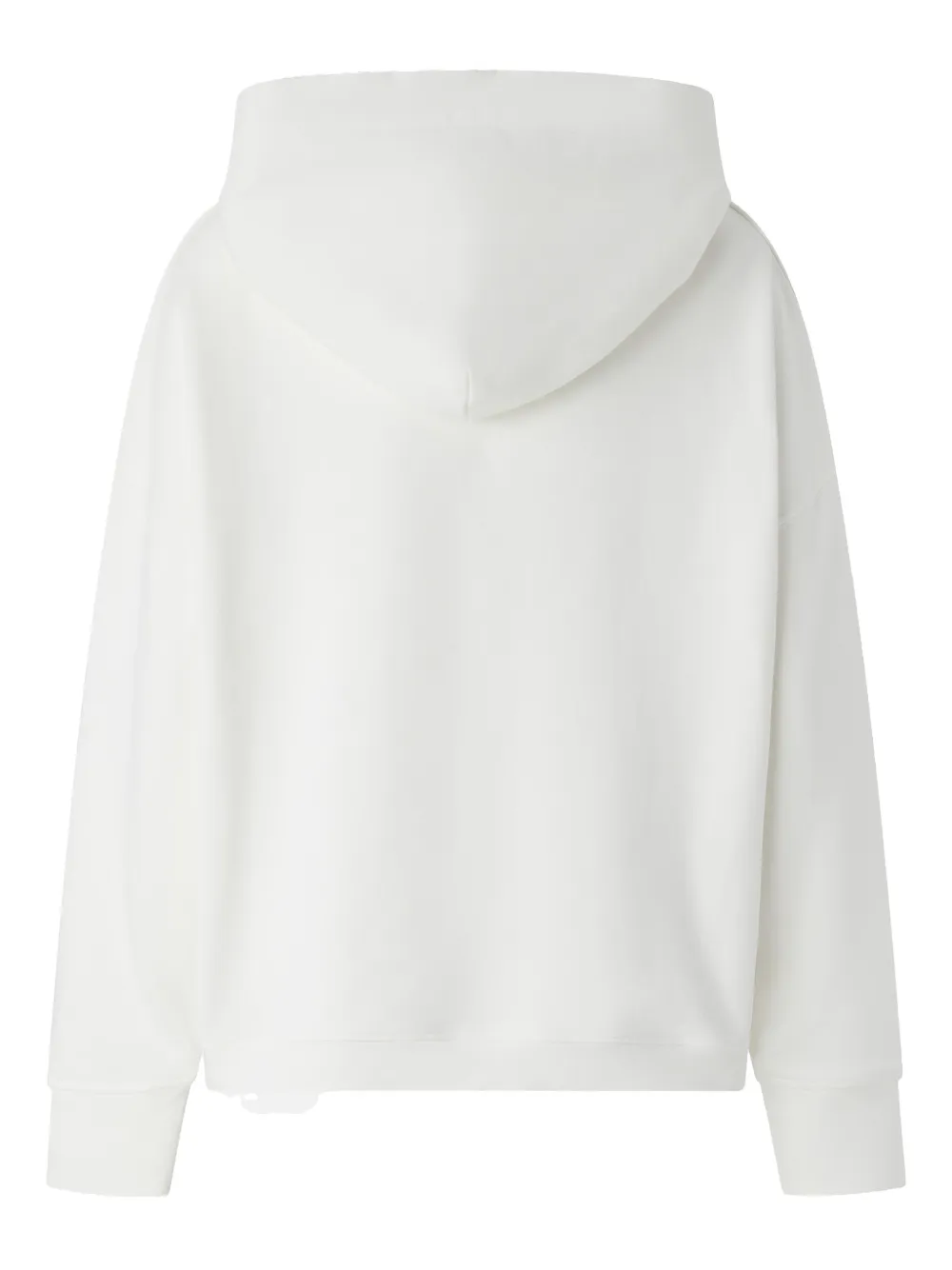 PINKO logo-embroidered hoodie - Wit