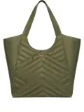 PINKO quilted tote bag - Green