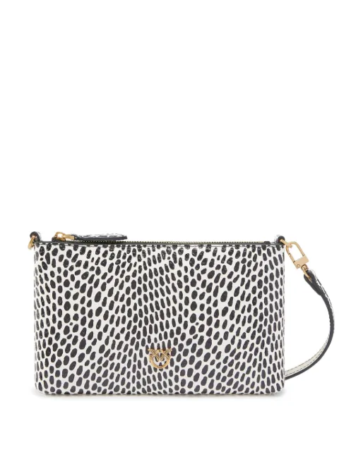 PINKO Love Birds clutch bag