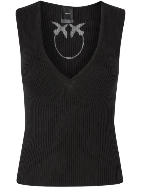 PINKO ribbed sleeveless top 