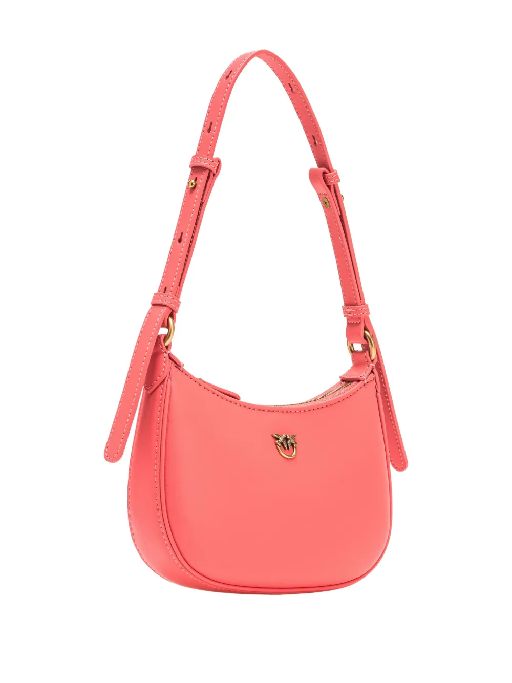 PINKO Half Moon shoulder bag - Roze