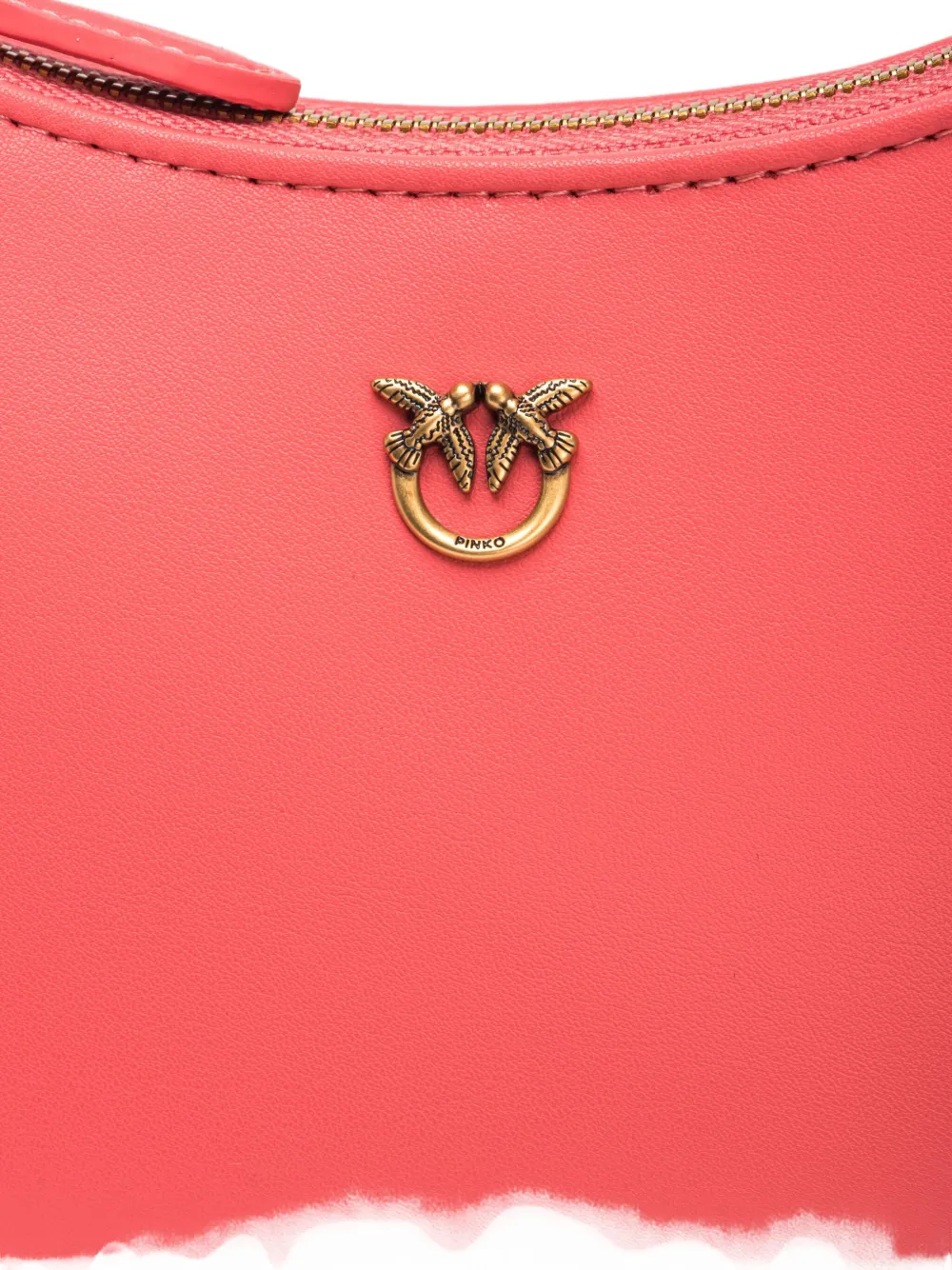 PINKO Half Moon schoudertas Roze