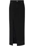 PINKO denim maxi skirt - Black