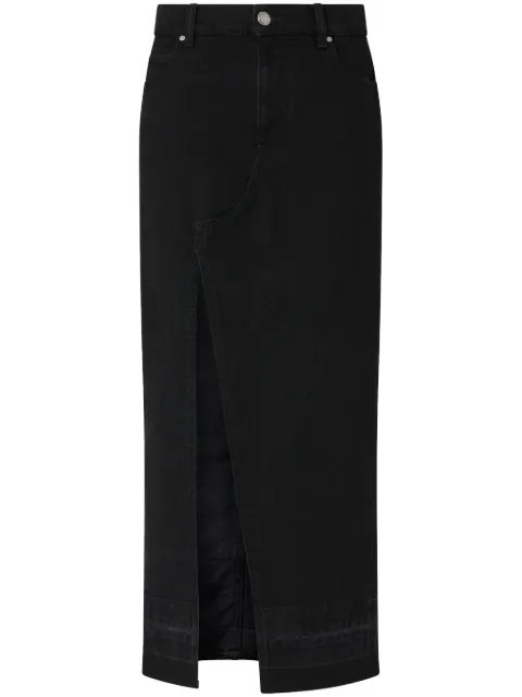 PINKO denim maxi skirt