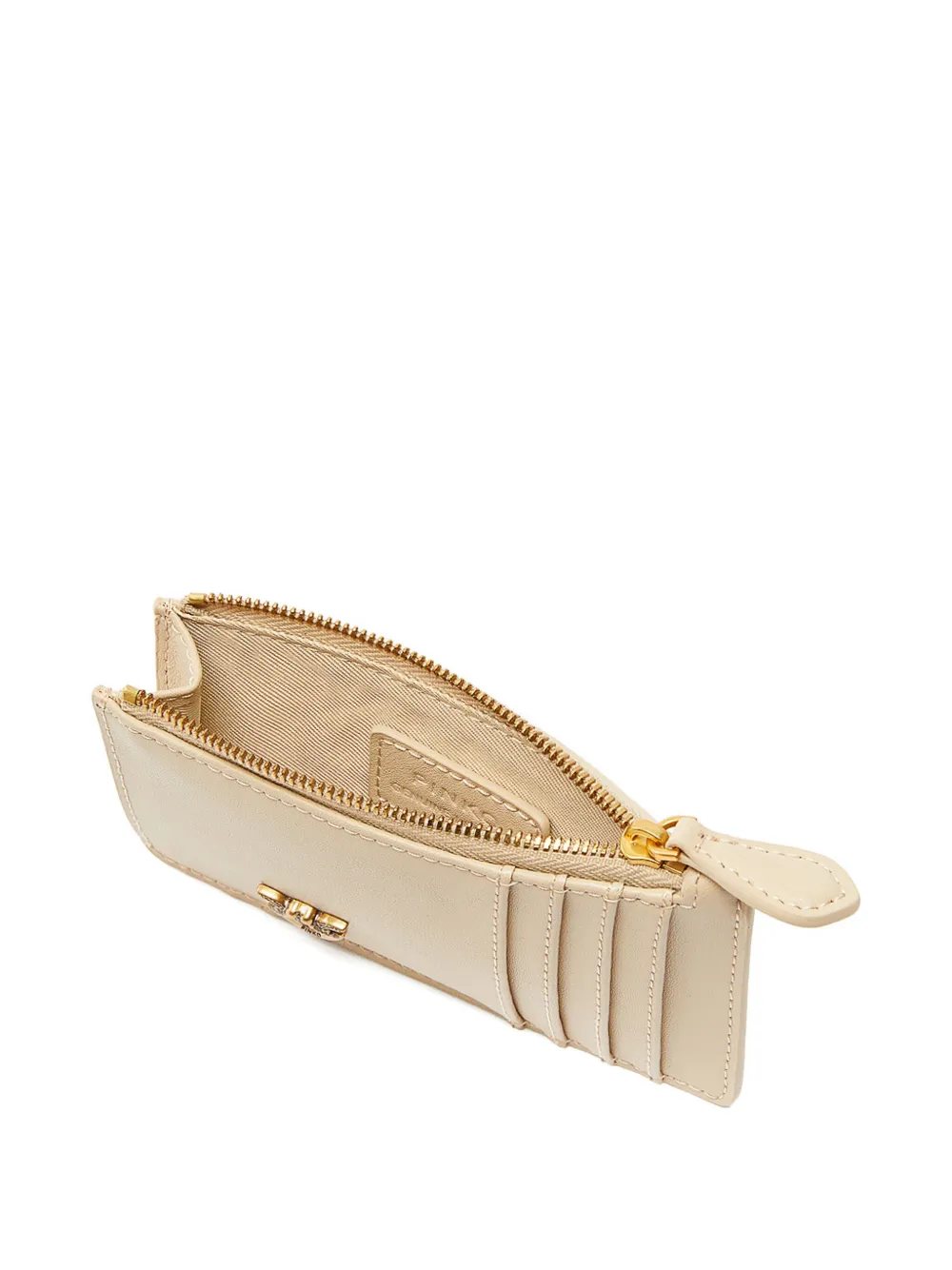 PINKO Pasjeshouder met rits Beige