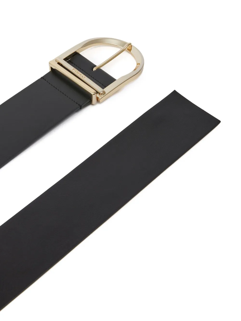 PINKO Leren riem Zwart