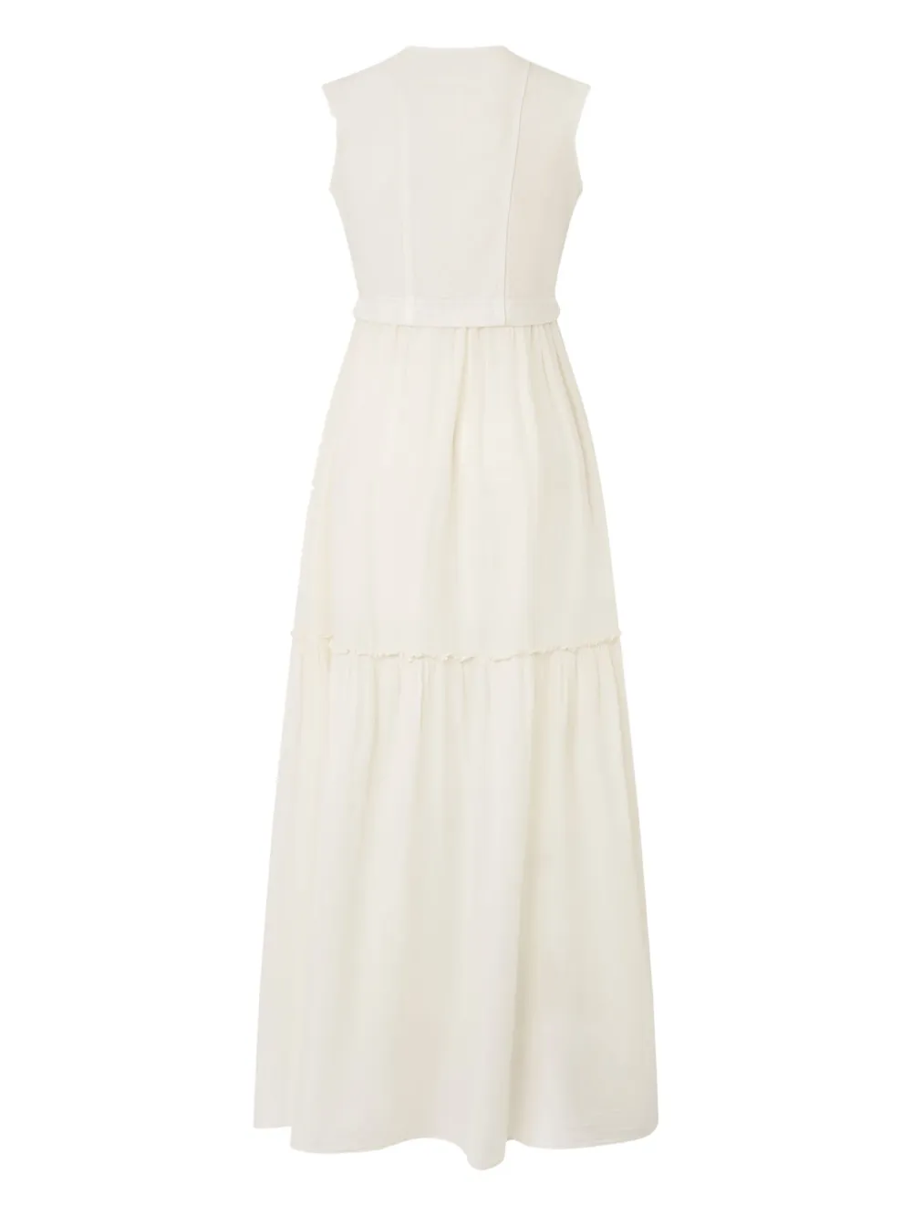 PINKO Maxi-jurk met gesp - Wit