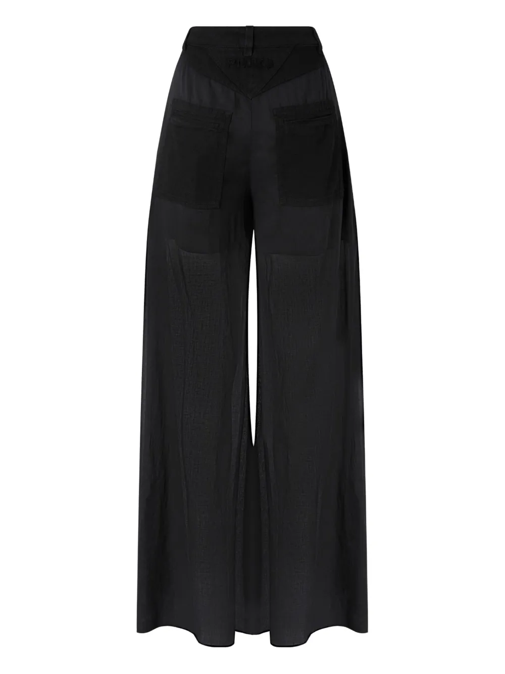 wide-leg utility trousers