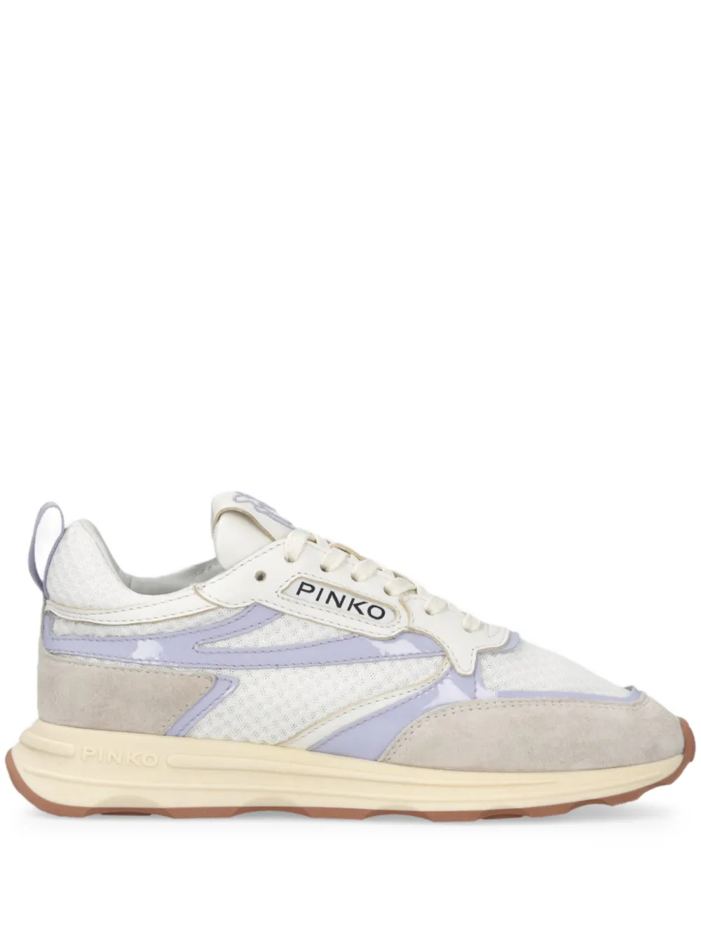 Shop Pinko Panelled Sneakers