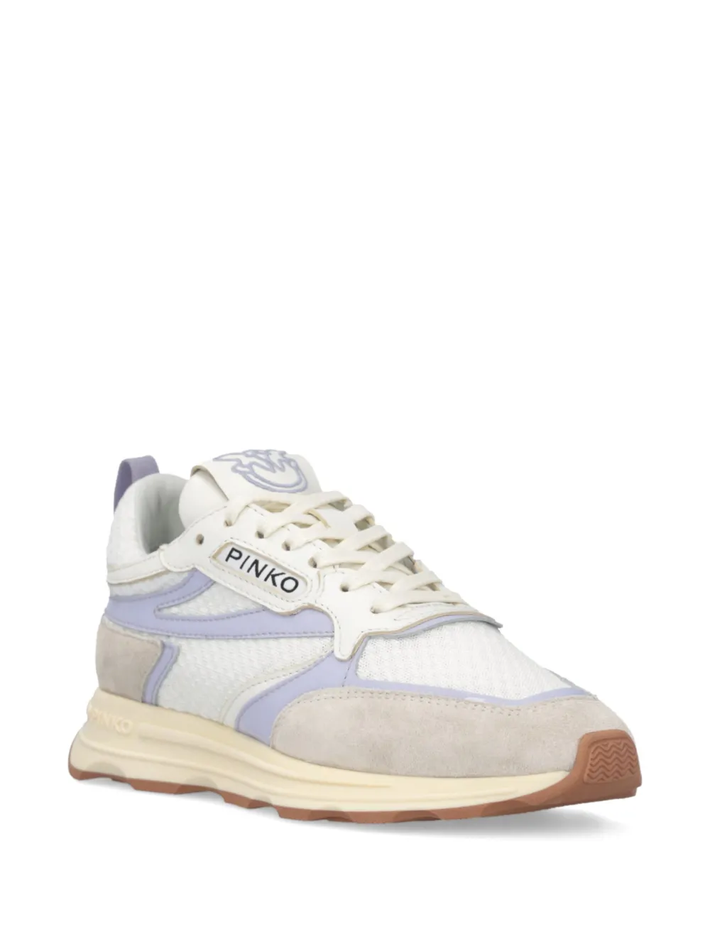 Shop Pinko Panelled Sneakers